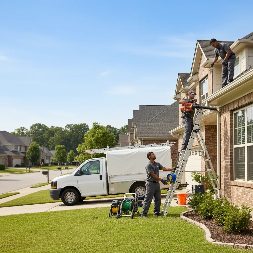 Home Gutter Service in Waynesville, IL near me